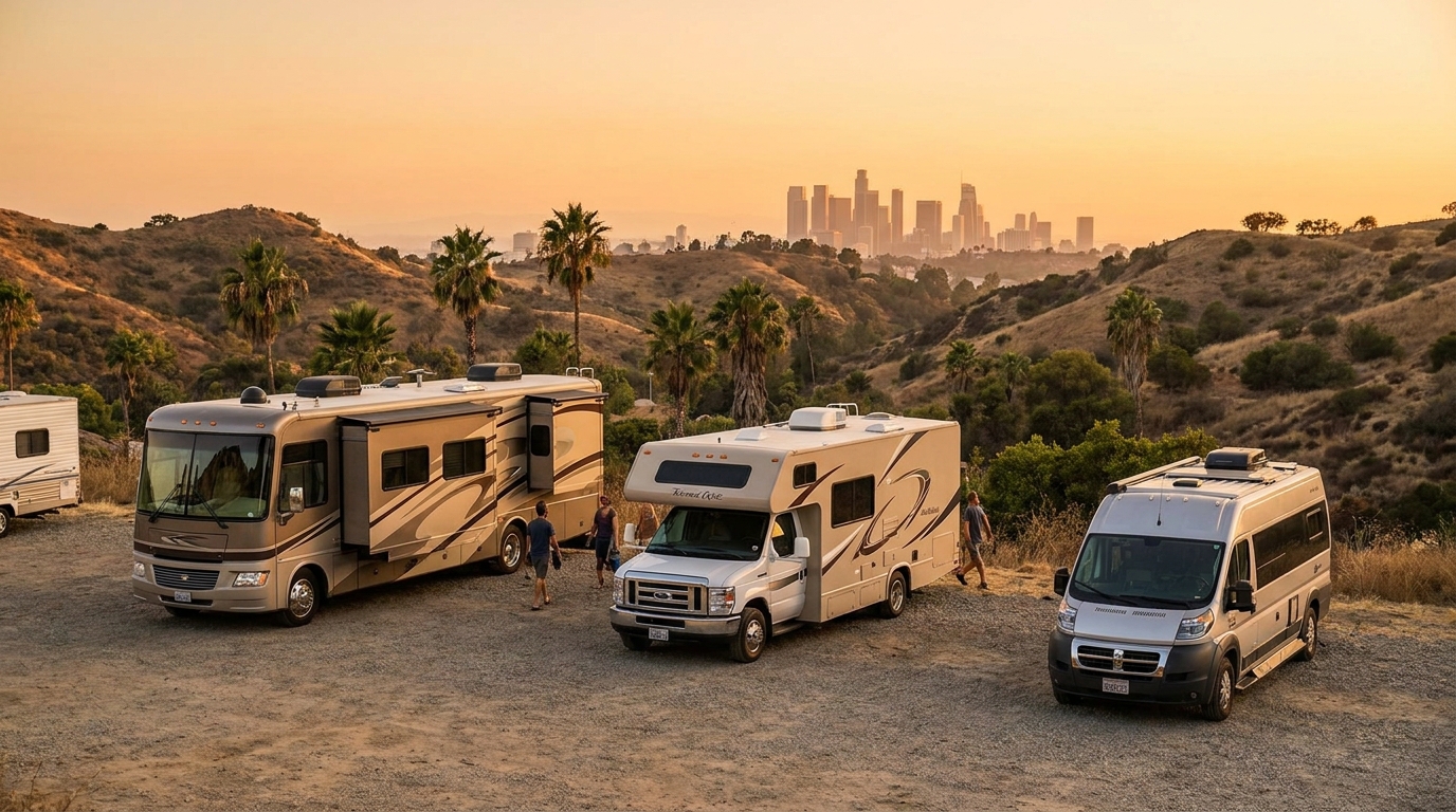 RV Rental Comparison in Los Angeles - Suppliers and Vehicles 2026